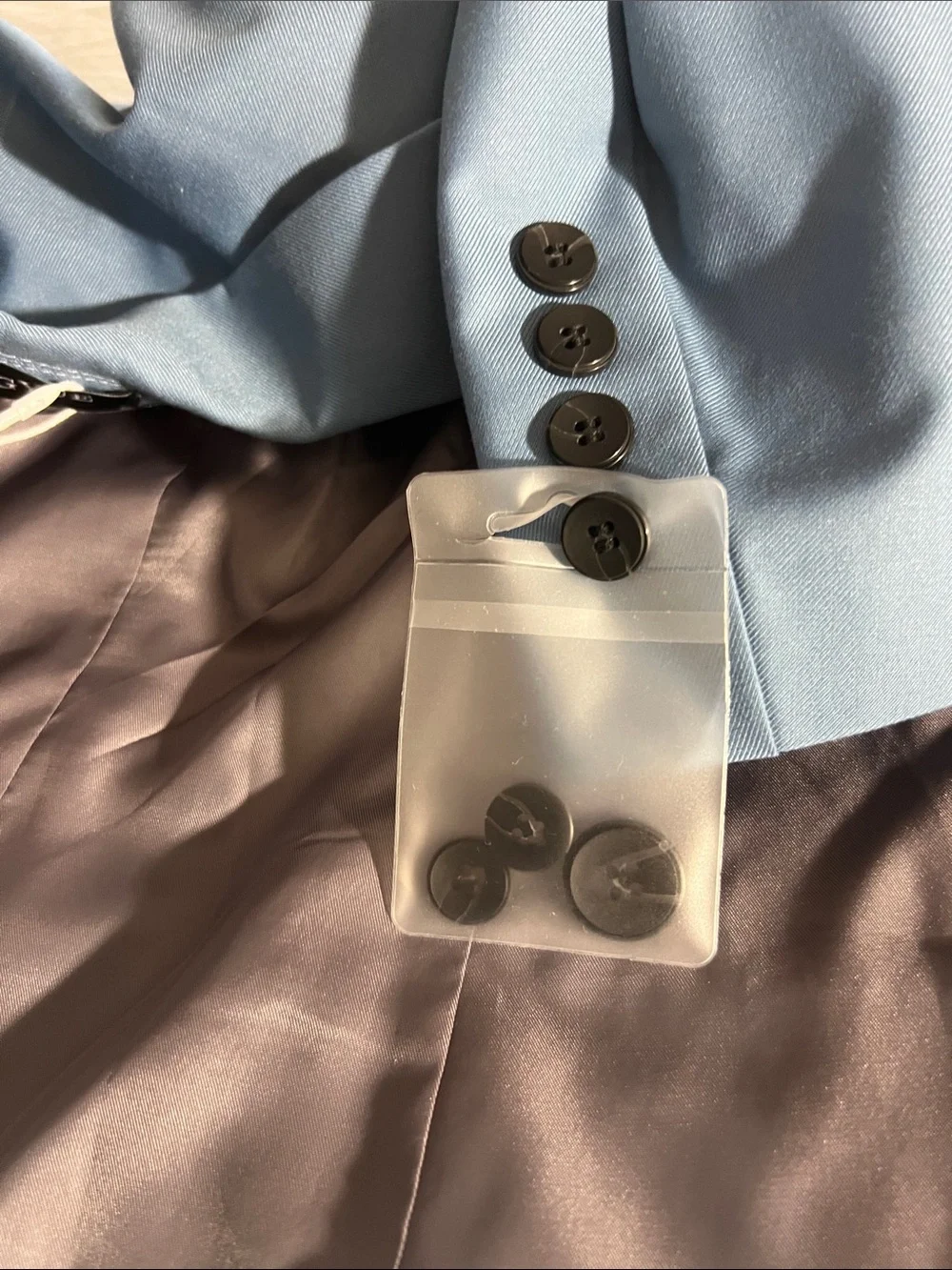Wangyue Boys Dusty Blue Three-Piece Suit - Classic Formal Blazer & Vest